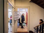 Das Passbüro hat schon lange geschlossen: Im früheren italienischen Konsulat arbeiten heute Künstler und andere Kulturschaffende. (Bild: Urs Bucher (11. Februar 2017))