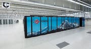 Supercomputer Piz Daint führt pro Sekunde 750 Billionen Rechenoperationen aus. (Bild: Gabriele Putzu/KEY)