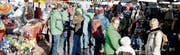 Besonderes Winterlicht am Katharinenmarkt (Bild: Hansruedi Roher)