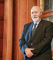 Der neue Präsident des Ausserrhoder Kantonsparlaments, Peter Gut. (Bild: Steffi Sonde)