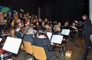 Die MG Berg auf ihrer musikalischen Reise. (Bild: Ramona Riedener)