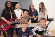 Die «S'coolband» der Schule Neuhof wird beim ersten «Rock dä Neuhof» am 11. Juni auftreten. (Bild: pd)