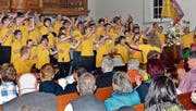 Spass am Singen, Spass an der Bewegung – das sind die Sun Singers. (Bild: Ulrike Huber)