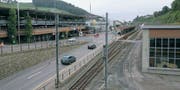 Der Bahnhof Herisau soll laut Max Eugster dereinst zu einem «Eingangstor» zu Herisau werden. (Bild: pk)