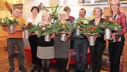 Eine ganze Gruppe von Mitarbeitenden durfte 2017 in der Tertianum Rosenau AG ein Dienstjubiläum feiern. (Bild: PD)