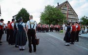 Freundliche Begrüssung nach dem Eidgenössischen: «Willkomme zrogg» (Bild: PD)