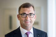 Roland Ledergerber, Präsident der Geschäftsleitung St. Galler Kantonalbank. (Bild: Michel Canonica)