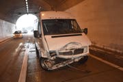 Der Sachschaden beträgt gemäss Kantonspolizei St.Gallen rund 15'000 Franken. (Bild: Kapo SG)