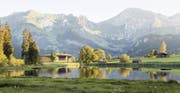 Das Klanghaus hätte am Schwendisee gebaut werden sollen. (Bild: Visualisierung Nightnurse Images)
