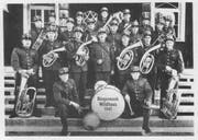 So sah die Bürgermusik Wildhaus im Jahre 1947 aus. (Bild: PD)