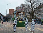 Die Gäste aus Gähwil setzten sich für den Erhalt der Kuhglocken ein. (Bilder: Beat Lanzendorfer)