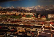Das Herzstück der Erlebniswelt Toggenburg ist eine 40 mal 12 Meter grosse Modelleisenbahn in Spur 0. (Bild: Angela Hess)