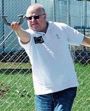 Präsident Hans Engler nimmt morgens auch teil. (Bild: Urs Nobel)