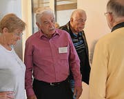 Bei der Wohnungsbesichtigung in seinem Element: Leo Senn. (Bilder: Andrea Häusler)