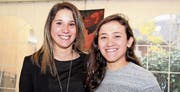 Julia Hagen aus Österreich und Nereyda Trevino aus Mexiko spielen beide beim EC Wil. (Bild: PD)