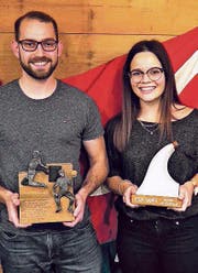 Die neuen Gesichter im Vorstand (von links): Gerda Tanner, Denise Baumgartner, Fabian Sonderegger, Dominik Schnell, Maria Schlegel und Nicole Koller. (Bilder: dze)