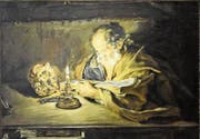 «Der Heilige Petrus bei der Lektüre» von Giovanni Serodine ist derzeit im Historischen und Völkerkundemuseum ausgestellt. (Bild: PD)