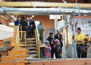 «Vom Baumstamm bis zum gewünschten Endprodukt» (Bild: uh)