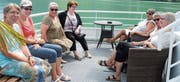 Die Bazenheider Frauen genossen die Rundfahrt auf dem Zugersee bei bestem Sommerwetter. (Bild: PD)