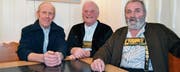 Aktuar Niklaus Scherrer, Präsident Georg Bösch und Kassier Ernst Brunner bilden den Vorstand des Sennenverbands Toggenburg (von links). (Bilder: Adi Lippuner)