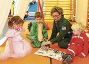 Der Parcours wurde mit Unterstützung gut bewältigt. (Bilder: Carmen Kaufmann)