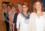 Der Vorstand der Katholischen Frauengemeinschaft hat mit Beate Meile (2. v. r.) eine neue Co-Präsidentin, die das Amt von Yvonne Cusinato (r.) übernommen hat. (Bild: pd)