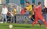 Sahin Irisme bricht in der 13. Minute zum Vorstoss auf, mit dem er das Führungstor für Altstätten durch Ramon Gächter vorbereitet. (Bild: Yves Solenthaler)