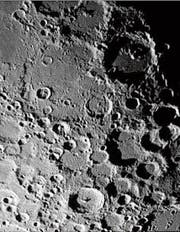 Eine Mondaufnahme aus der Sternwarte Antares. (Bild: PD)