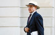 Rudolf Elmer, der wohl berühmteste Whistleblower der Schweiz, wurde freigesprochen. (Bild: Walter Bieri/Keystone (Zürich, 23. August 2016))