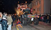In diesem Jahr können sich die Fasnachtsfans wieder auf einen Nachtumzug in Bütschwil freuen, am 3. Februar ab 18 Uhr. (Bild: Beat Lanzendorfer)