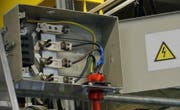 Der Servicetechniker wurde durch den Stromschlag leicht verletzt. (Bild: Stapo SG)