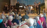 Das musikalische Repertoire des Jugendblasensembles vermochte einmal mehr zu begeistern. (Bild: PD)