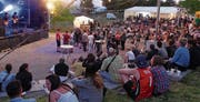 Die Arena im Widnauer Rheinvorland ist die perfekte Open-Air-Location. (Bild: Ulrike Huber)