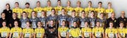 Möchten diese Saison zusammen für Furore sorgen: (hinten v. l.) Giuliana Schär (med. Betreuerin), Martin Ostransky, Roger Metzler, Joel Untersander, Manuel Schmitter, Lucas Rüesch, David Waibel, Jill Bigger, Stefan Seitz, Arbnor Papaj, Ramon Hunziker; (Mitte v. l.) Markus Hutter (Torhütertrainer), Simon Gugelmann (Headcoach), Janis Kurzmann, Nicola Bischof, Jens Aerni, Joel Stieger, Marco Ehrbar, Philipp Heule, Fabio Seitz, Mario Zünd, Andri Baumgartner, Lars Spirig (Betreuer), Thomas Schär (Sportchef); (vorne v. l.) Lukas Durot, Vincenzo Del Monte, Pascal Frei, Kai Oehler, Adrian Grässli, Simon Köppel, Adrian Scherrer, Pascal Gmünder, Klemens Kühnis, Cedric Siegrist, Rjano Ryser. (Bild: pd)
