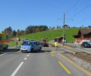 Die Fussgängerin wurde von einem Auto erfasst, kam zu Fall und wurde unbestimmt verletzt. (Bild: Kapo AR)