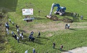 Spatenstich für den Voigt-Erweiterungsbau Vologin. (Bild: PD)