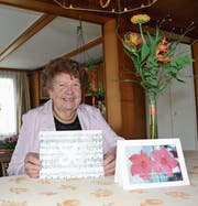 Klärli Schlegel singt seit jeher in der Stimmlage Alt. Sie war 17 Jahre Präsidentin des Evangelischen Kirchenchors Mittleres Toggenburg und ist bald 50 Jahre im Verein tätig. (Bild: Adi Lippuner)