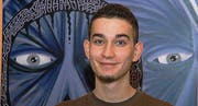 Augen faszinieren den Maler und Sprayer Giuseppe Aiello besonders. (Bild: sc)