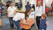 Für die jüngsten Besucherinnen und Besucher gab es an allen Ständen eine Überraschung.