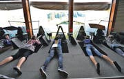 Die Schiessanlage Berstel in Nesslau ist nun mit acht Schallschutztunnels ausgerüstet. (Bild: Olivia Hug)