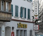 Beim «Löwen» steht ein Mieterwechsel an. Ab April führt Thomas Bösch das Restaurant. (Bild: Kurt Latzer)