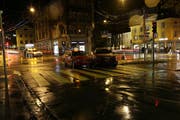 Blick auf die Unfallstelle. (Bild: Stapo SG)
