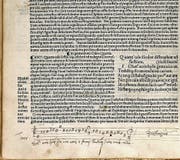 Selbst Vadian war musikalisch: Der vierstimmige Notensatz stammt vom St.Galler Reformator und ist seine einzige bekannte Musikaufzeichnung. (Bild: Kantonsbibliothek Vadiana)