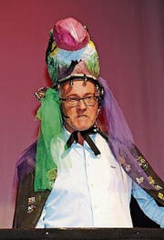 Erwin Schmuck, der neugewählte Ehren-Möbü im traditionellen Umhang. (Bild: PD)