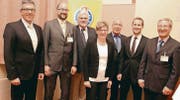 Der aktuelle Vorstand der TCS-Regionalgruppe Wil und Umgebung. (Bilder: Christof Lampart)