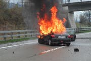 Beim Unfall wurde niemand verletzt. (Bild: Kapo SG)