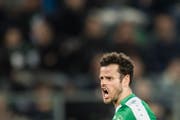 Tranquillo Barnetta wartet nach seiner Rückkehr immer noch auf das erste Tor im Trikot des FC St.Gallen. (Bild: Benjamin Manser)