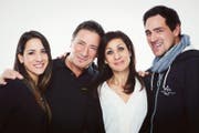 Das Team (v.l.): Tatiana Portone-Romano, Luigi, Silvana und Nico Romano. (Bild: PD)