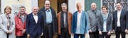Die Vorstandsmitglieder der Museumsgesellschaft Altstätten: (v. l.) Brigitte Schneider, Fredi Frei, Paul-Josef Hangartner (Präsident), Werner Ritter, Walther Baumgartner, Ruedi Dörig, Marcel Zünd, Katharina Dellai-Schöbi und Markus Stieger. (Bild: pd)