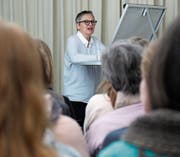 Gabriela Sigrist referierte auf Einladung des Forums Palliative Care Toggenburg. (Bild: Martina Signer)
